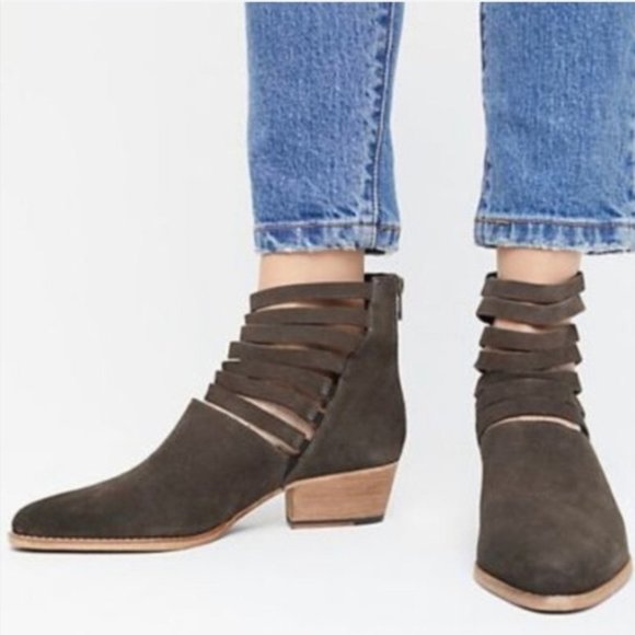 Free People Shoes - Free People Sloan Ankle Boot Gray Size 7.5